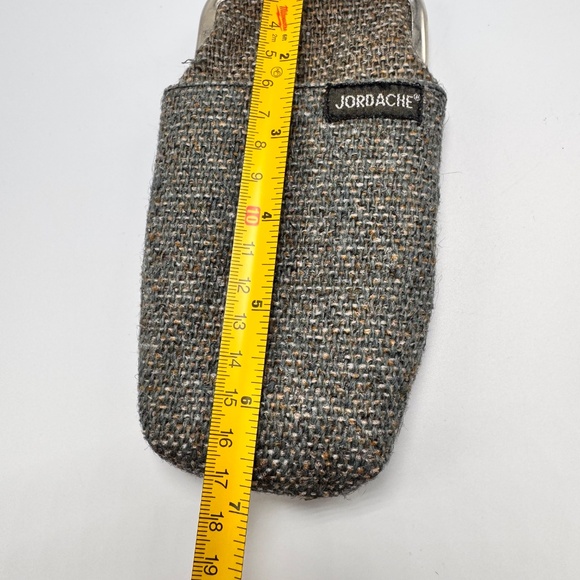 Jordache Tweed Cigarette Case from‎ Eve Lights Gray - Picture 6 of 7